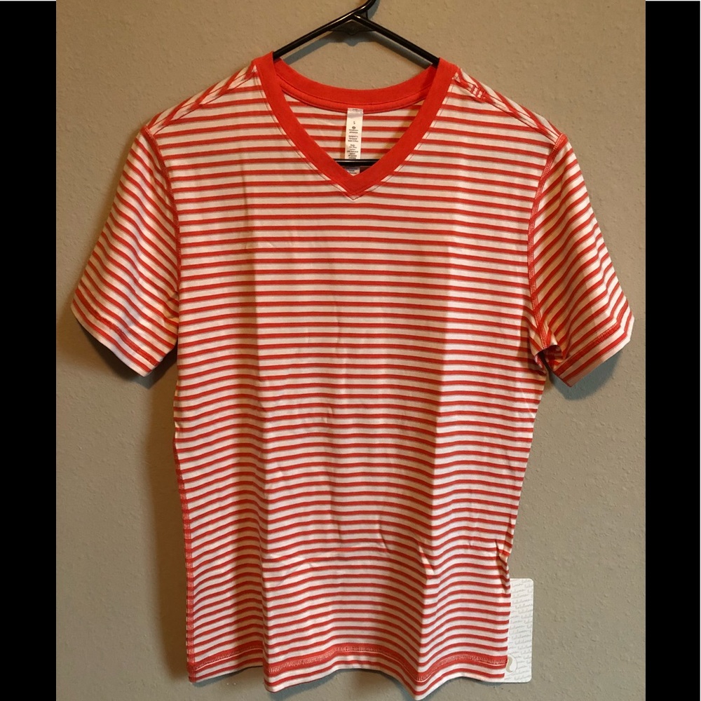 Lululemon 5 Year Basic V Stripes Size S Small NWT